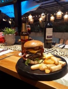 Huge burger in Ibague
